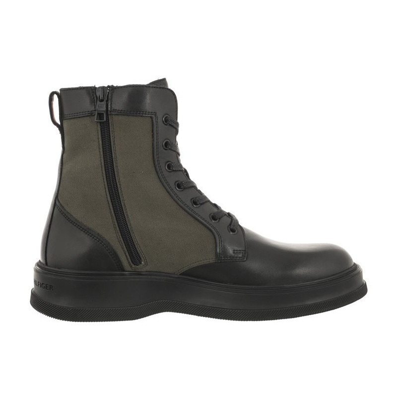 Tommy Hilfiger TH Everyday Core Mix Boot Black FM0FM04908 BDS (TH956-a) žygio batai