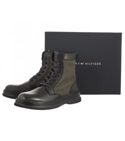 Tommy Hilfiger TH Everyday Core Mix Boot Black FM0FM04908 BDS (TH956-a) žygio batai