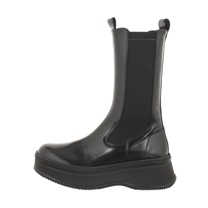 Calvin Klein Pitched Chelsea Boot Ck Black HW0HW01686 BEH (CK400-a) batai
