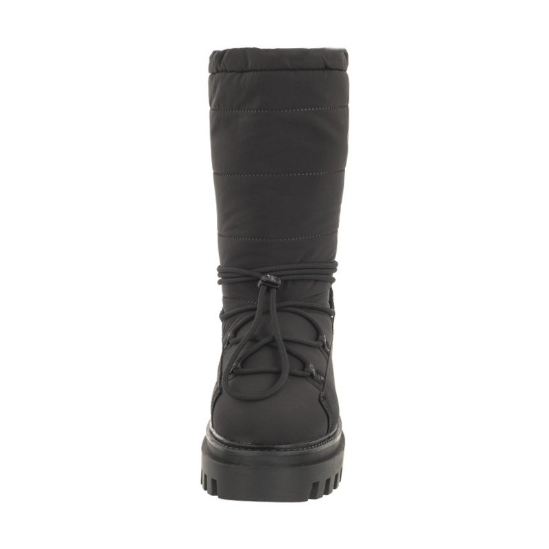 Calvin Klein Flatform Snow Boot Nylon Wn Triple Black YW0YW01146 0GT (CK399-a) batai