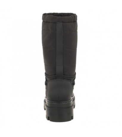 Calvin Klein Flatform Snow Boot Nylon Wn Triple Black YW0YW01146 0GT (CK399-a) batai