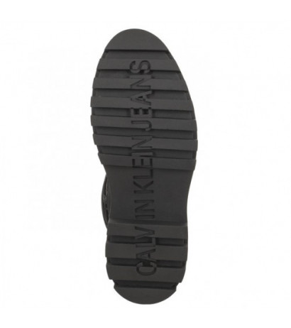 Calvin Klein Flatform Snow Boot Nylon Wn Triple Black YW0YW01146 0GT (CK399-a) batai
