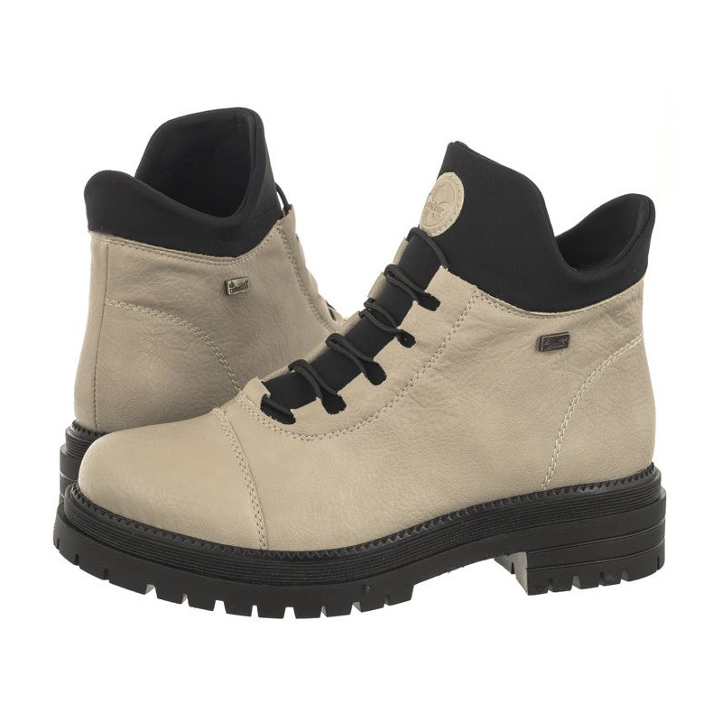 Rieker Beżowe Y3163-60 Beige (RI39-b) batai