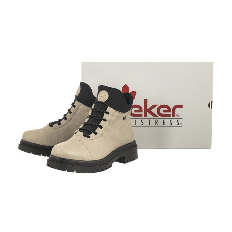 Rieker Beżowe Y3163-60 Beige (RI39-b) batai