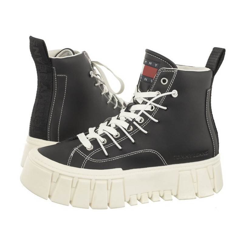 Tommy Hilfiger Tjw Platform Mc Black EN0EN02498 BDS (TH957-a) bateliai