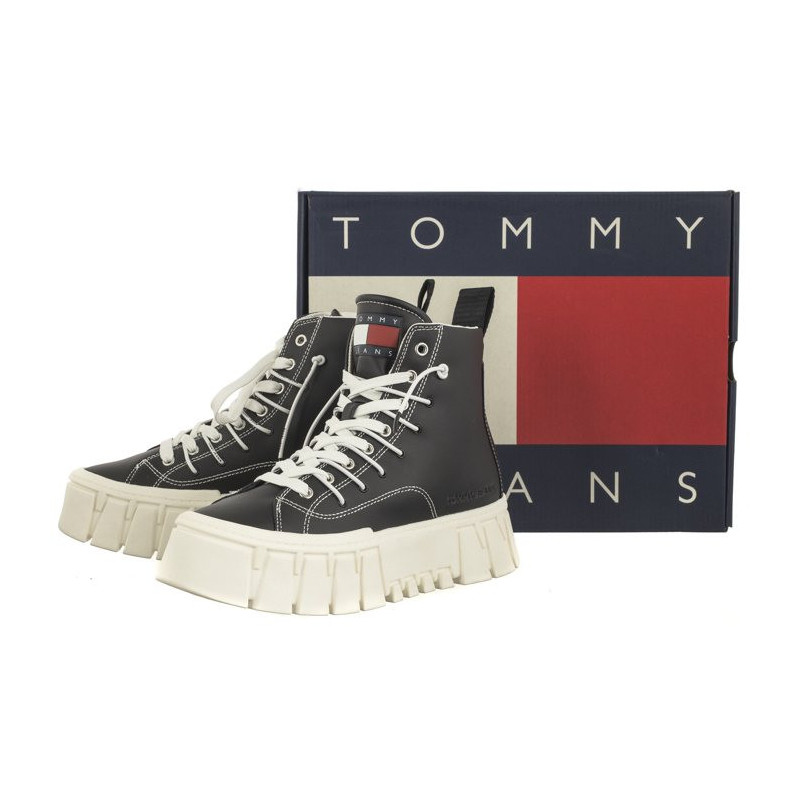 Tommy Hilfiger Tjw Platform Mc Black EN0EN02498 BDS (TH957-a) bateliai