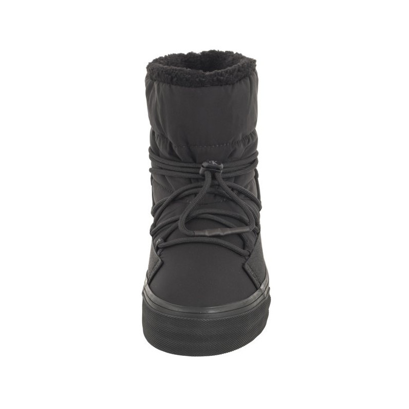 Calvin Klein Bold Vulc Flatf Snow Boot Wn Triple Black YW0YW01181 0GT (CK402-a) batai