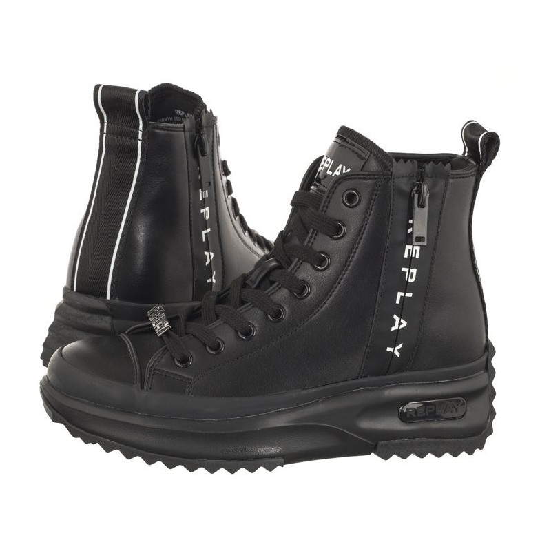 Replay Aqua Zip 2 GWV1H.000.C0021S RV1H0021S 0003 Black (RP10-a) bateliai
