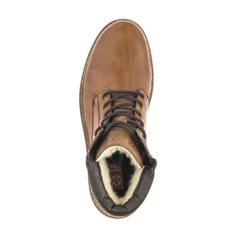 Rieker Brązowe 38405-24 Brown (RI146-a) batai