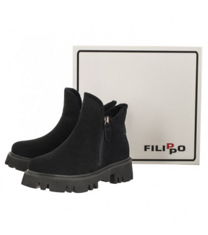 Filippo Czarne DBT4909/23 BK (FO65-b) bateliai