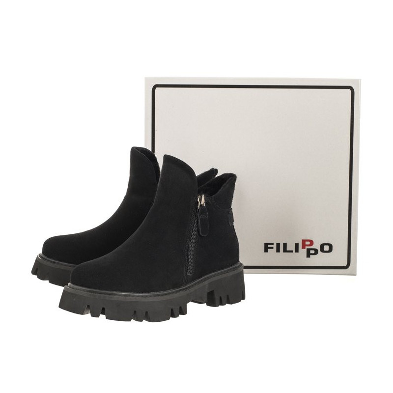 Filippo Czarne DBT4909/23 BK (FO65-b) bateliai