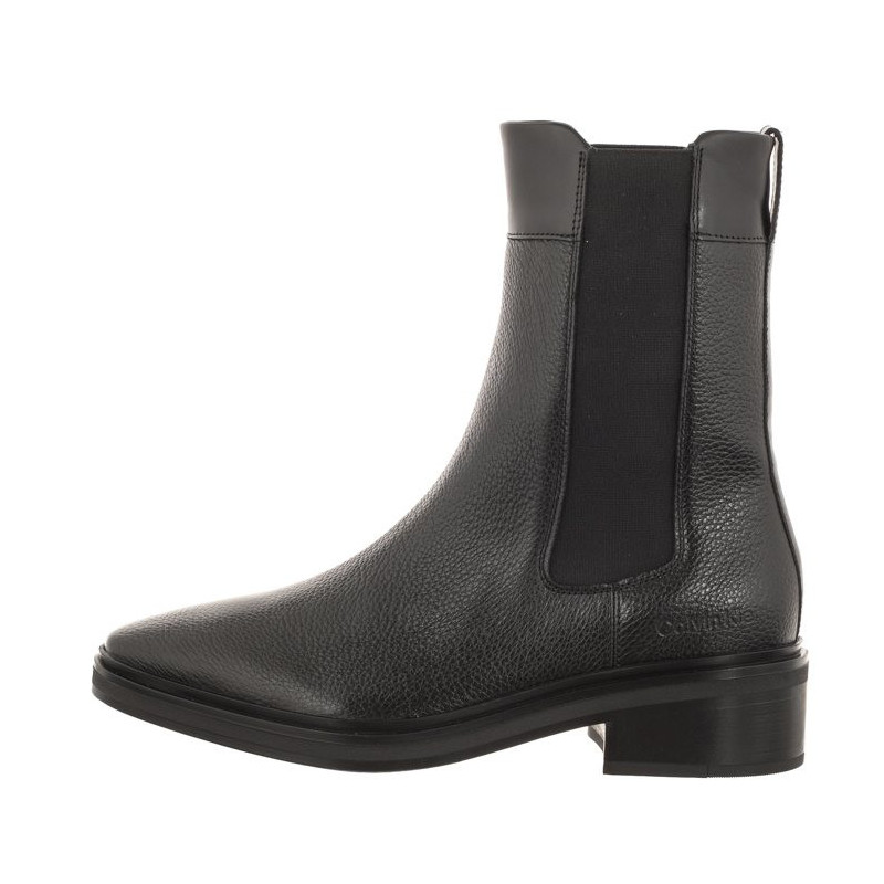 Calvin Klein Tapered Block Chelsea Boot 30 Ck Black HW0HW01846 BEH (CK411-a) batai