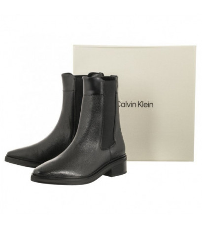 Calvin Klein Tapered Block Chelsea Boot 30 Ck Black HW0HW01846 BEH (CK411-a) batai