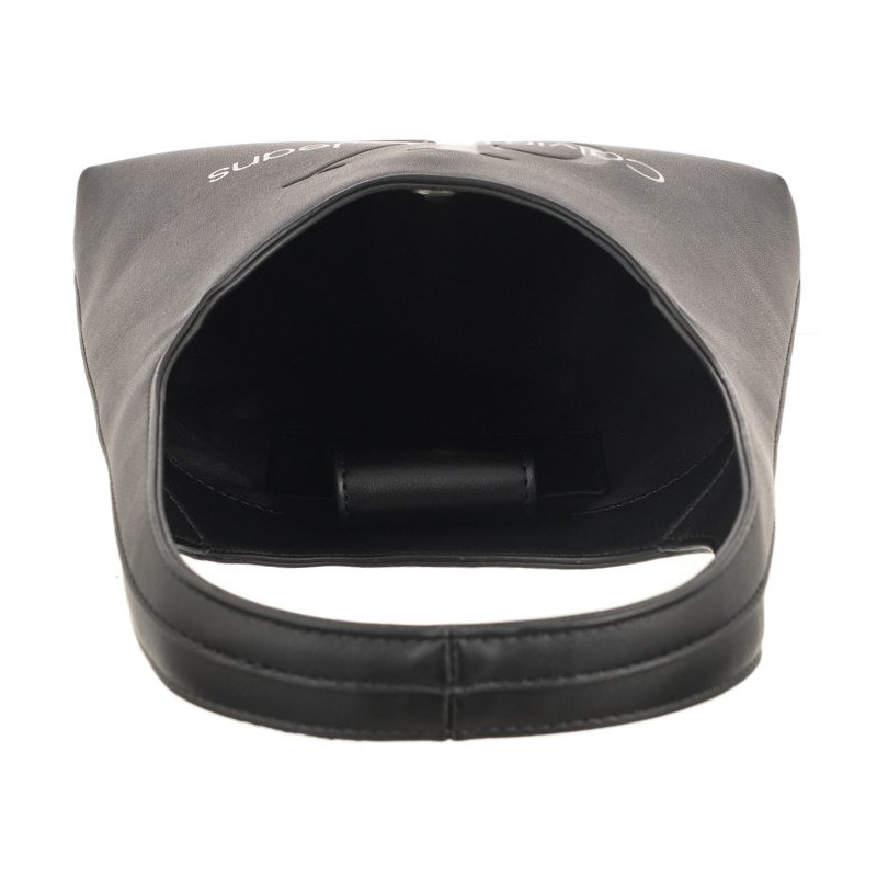 Calvin Klein Sculpted Arch Shoulder Bag22 Mono Black/Metallic Logo K60K611548 0GL (CK427-a) rankinė