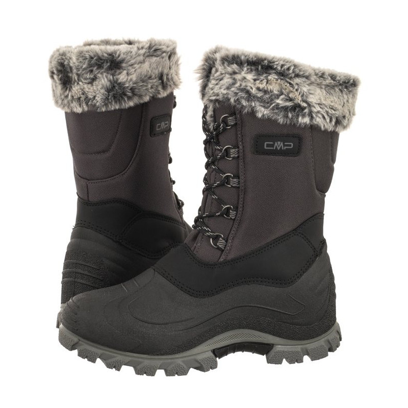 CMP Girl Magdalena Snow Boots 3Q76455J U901 Nero (CM14-a) batai