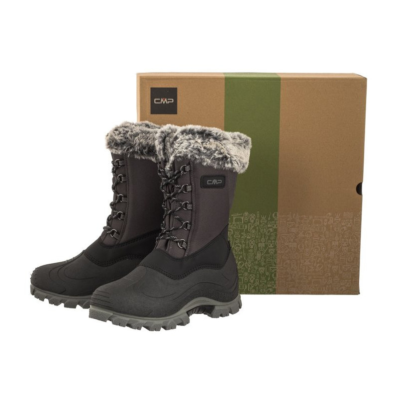 CMP Girl Magdalena Snow Boots 3Q76455J U901 Nero (CM14-a) batai