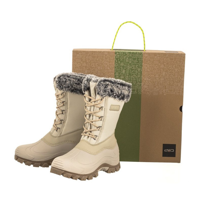 CMP Girl Magdalena Snow Boots 3Q76455J A312 Gesso (CM14-b) batai