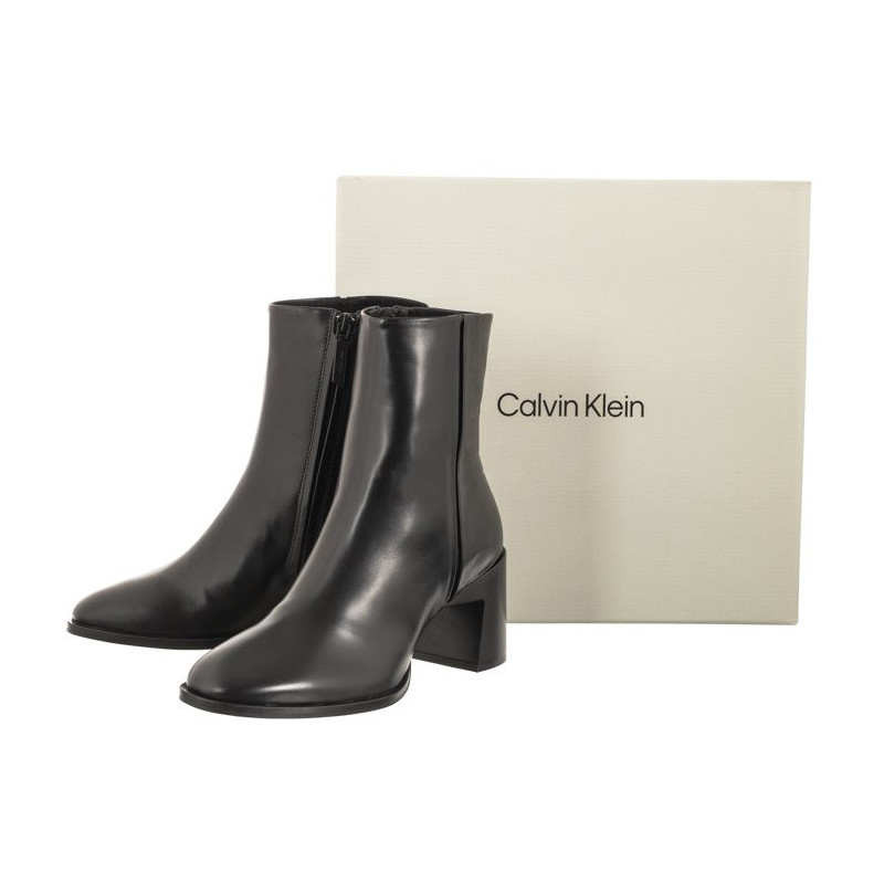 Calvin Klein Geo Block Ankle Boot 60 Ck Black HW0WH01845 BEH (CK415-a) bateliai