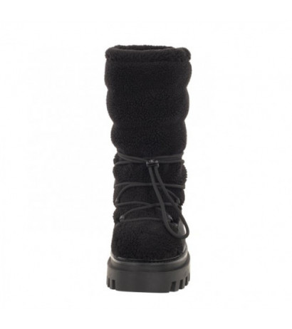 Calvin Klein Flatform Snow Boot Sherpa Wn Triple Black YW0YW01195 0GT (CK410-a) batai