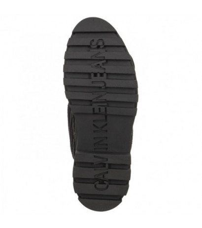 Calvin Klein Flatform Snow Boot Sherpa Wn Triple Black YW0YW01195 0GT (CK410-a) batai