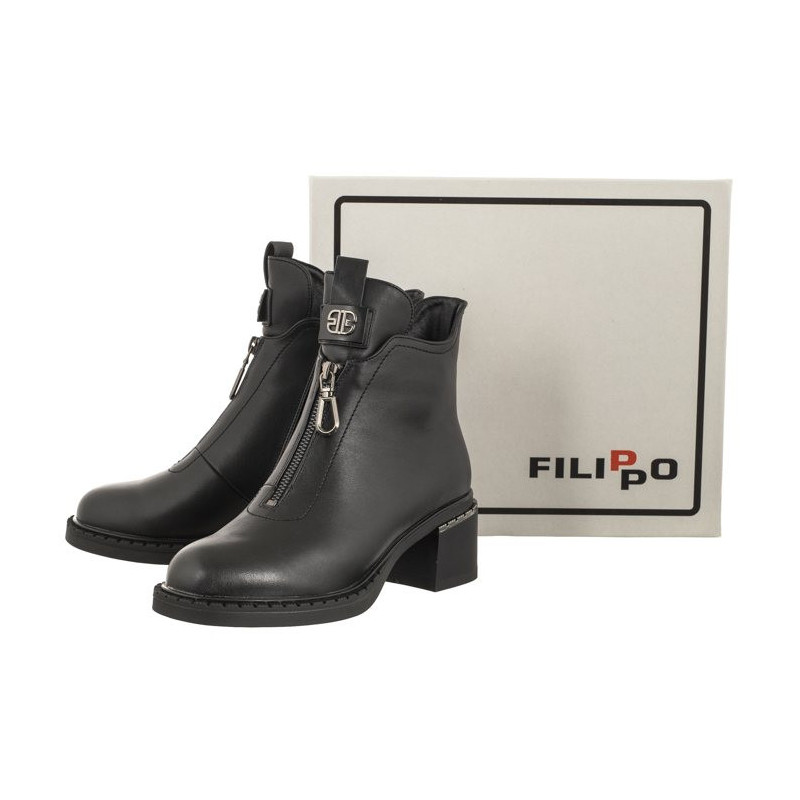 Filippo Czarne DBT4845/23 BK (FO70-a) bateliai