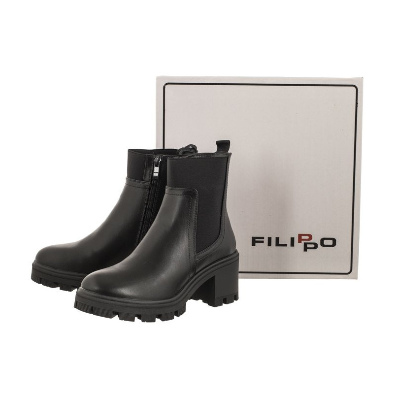 Filippo Czarne DBT4973/23 BK  (FO75-a) bateliai