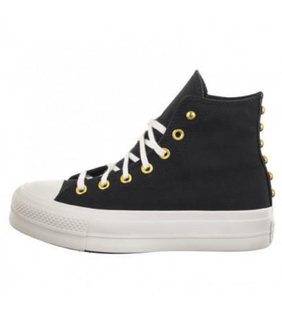 Converse CTAS Lift Hi Black/White/Gold A05453C (CO647-a) bateliai