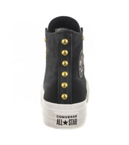 Converse CTAS Lift Hi Black/White/Gold A05453C (CO647-a) bateliai