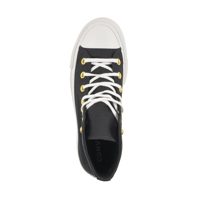 Converse CTAS Lift Hi Black/White/Gold A05453C (CO647-a) bateliai