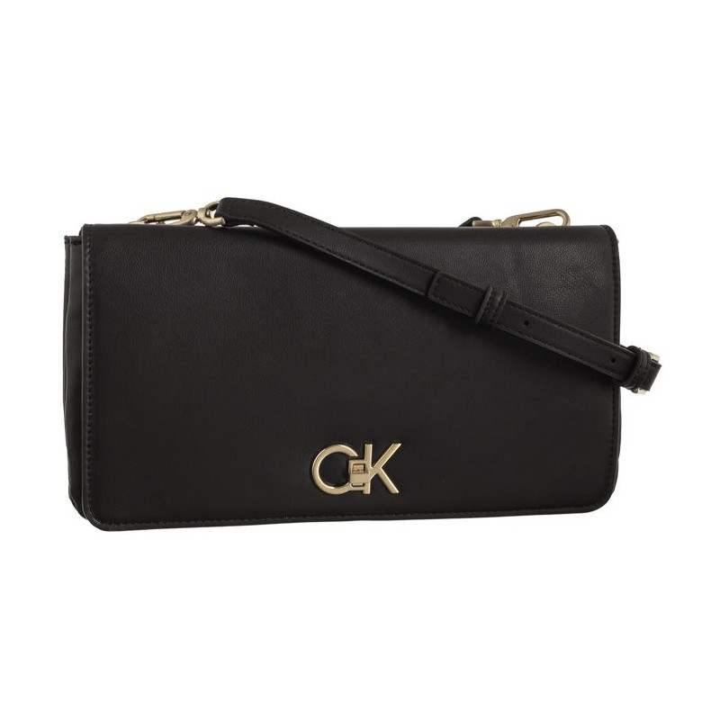 Calvin Klein Re-Lock Double Gusette Black K60K611336 BEH (CK434-a) rankinė