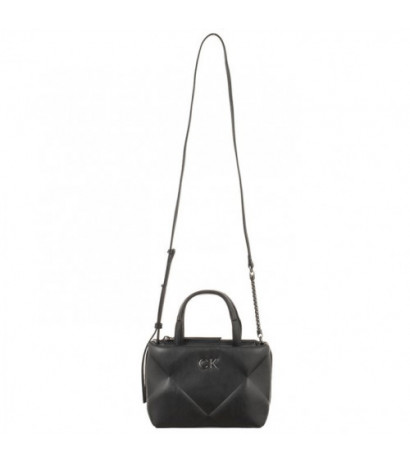 Calvin Klein Re-Lock Quilt Tote Mini Black K60K611340 BEH (CK438-a) rankinė