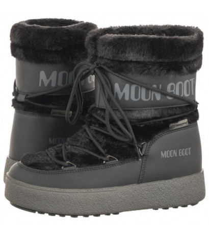 Moon Boot MB Ltrack Faux Fur WP Black 24501300001 (MB63-a) batai - Batai