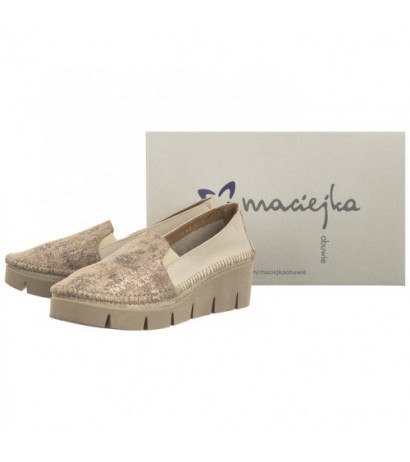 Maciejka Beż + Złoto 5814A-10/00-1 (MA1009-b) batai
