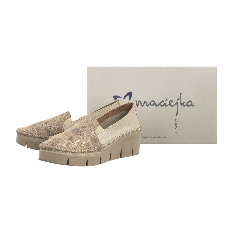 Maciejka Beż + Złoto 5814A-10/00-1 (MA1009-b) batai