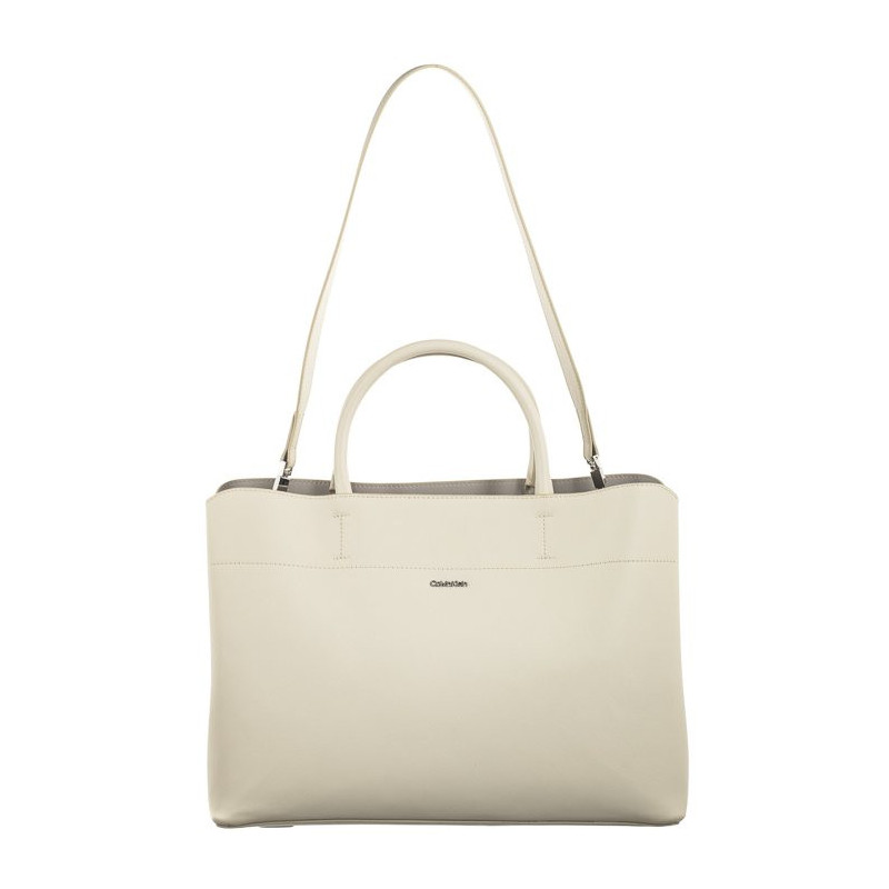 Calvin Klein Business Large Tote Saffiano DK Ecru/Sand Pebble K60K611674 PC4 (CK450-a) rankinė