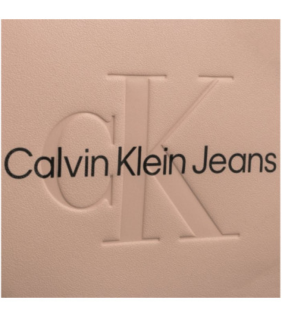 Calvin Klein Sculpted Mini Saddle Bag Pale Conch K60K611966 TFT (CK457-a) rankinė