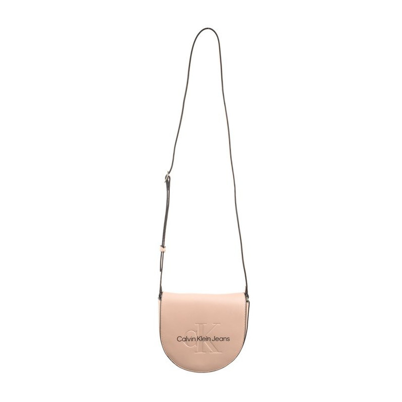 Calvin Klein Sculpted Mini Saddle Bag Pale Conch K60K611966 TFT (CK457-a) rankinė