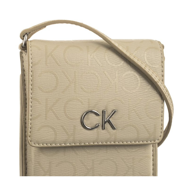 Calvin Klein CK Daily Phone Xbody Epi Mono Stoney Beige/Epi Mono K60K611708 PEA (CK460-a) rankinė