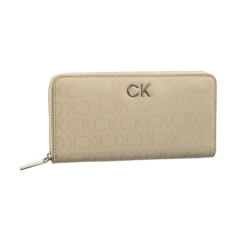 Calvin Klein CK Daily Lg Z/A Wallet Epi Mono Stoney Beige/Epi Mono K60K611771 PEA (CK459-a) rankinė