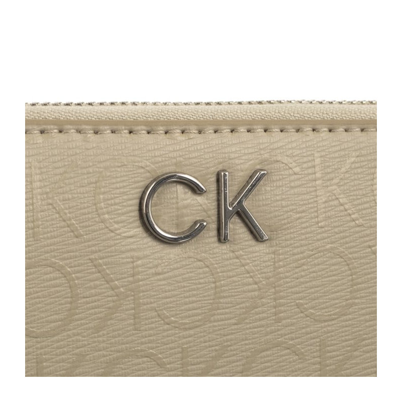 Calvin Klein CK Daily Lg Z/A Wallet Epi Mono Stoney Beige/Epi Mono K60K611771 PEA (CK459-a) rankinė