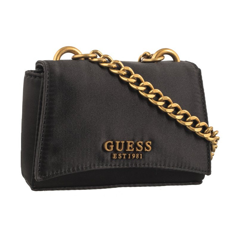 Guess Masie Glam Micro Mini HWEB92 14770 Black (GU558-a) rankinė