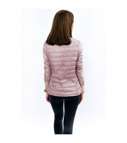 QUILTED JACKET VINTAGE PINK (W73) striukė