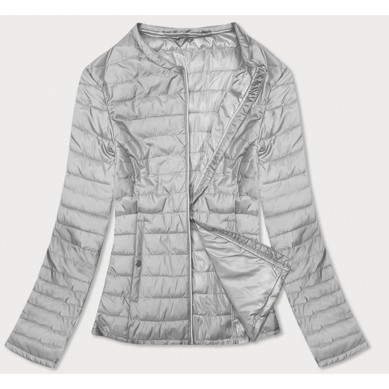 QUILTED JACKET GREY (W73) striukė QUILTED JACKET GREY (W73) striukė