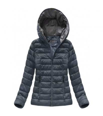 TRANSITION HOODED JACKET NAVY BLUE (B7013) striukė - Drabuziai internetu