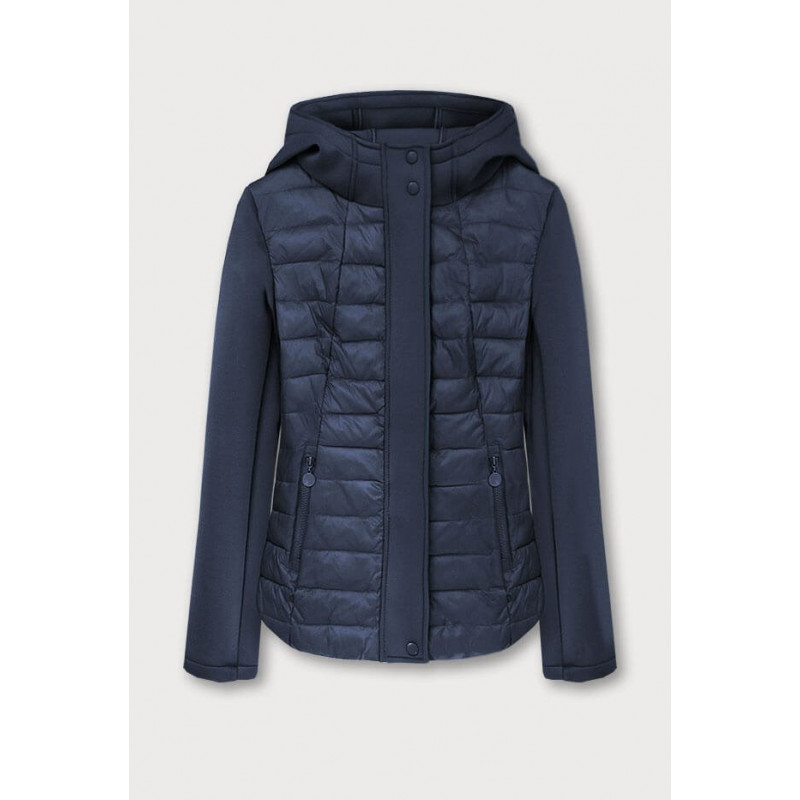 NEOPRENE QUILTED JACKET NAVY BLUE (B1062-30) striukė NEOPRENE QUILTED JACKET NAVY BLUE (B1062-30) striukė