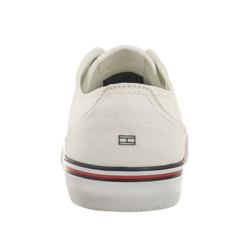 Tommy Hilfiger Corporate Vulc Canvas White FM0FM04954 YBS (TH1028-b) sportiniai bateliai 