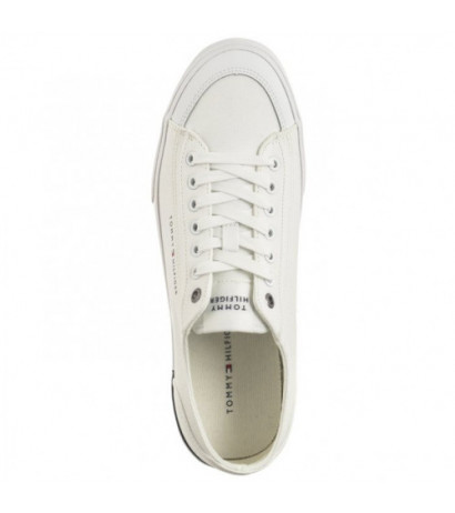 Tommy Hilfiger Corporate Vulc Canvas White FM0FM04954 YBS (TH1028-b) sportiniai bateliai 