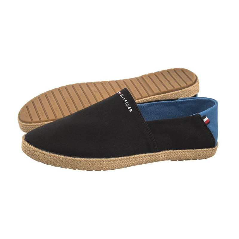 Tommy Hilfiger Hilfiger Espadrille Core Textile Black FM0FM04981 BDS (TH1015-a) sportiniai bateliai 