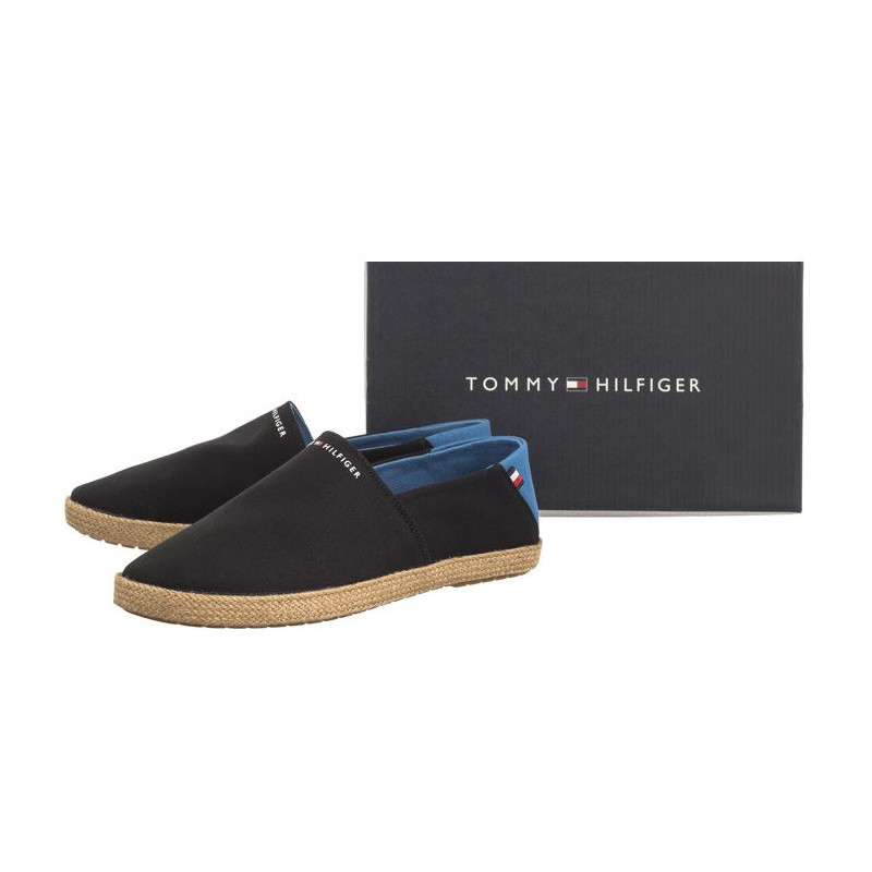 Tommy Hilfiger Hilfiger Espadrille Core Textile Black FM0FM04981 BDS (TH1015-a) sportiniai bateliai 