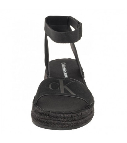 Calvin Klein Sporty Wedge Rope Su Con Black YW0YW00977 BDS (CK456-a) batai